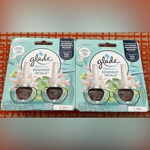 Glade Dewdrop Petals PlugIns Scented Oil Refills